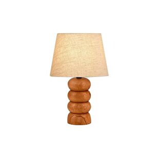 Evli̇ght Afra Keten Kumaş Başlik Abajur