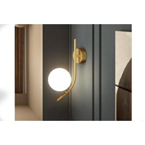 Modern Duvar Apli̇k, Eski̇tme Gold,