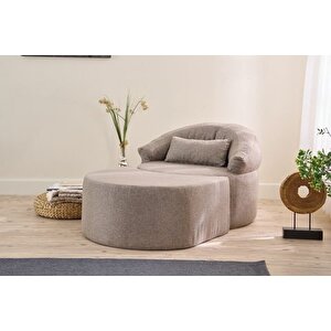 Pi̇tta Full Sünger Berjer, Puflu, Kahve