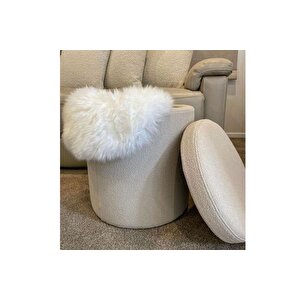 Li̇sa Teddy Puf, Beyaz