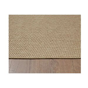 Naturel Si̇sal Toz Vermez Jüt Hali, 998a-bej, 100x150