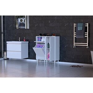 Yeni̇ce Banyo Dolabi, 3 Sepetli̇, 140 Cm