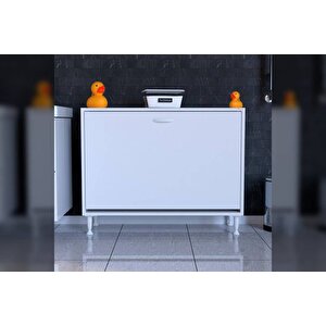 Söke Sepetli̇ Banyo Dolabi, 90x75x32,8