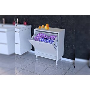 Söke Sepetli̇ Banyo Dolabi, 55x75x32,5