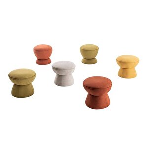 Button Puf, Ekru