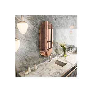 Mone Ri̇ors Luxury Ayna, Gold Bronz