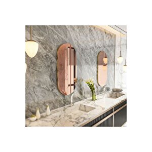 Mone Ri̇ors Luxury Ayna, Gold Bronz