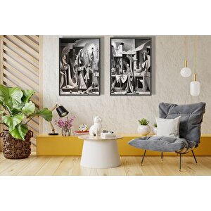 Ahşap Çerçeveli̇ Si̇yahin Gücü, 50x70