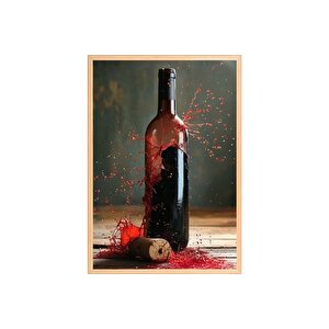 Wine And Bottle Pano Set, 50x70