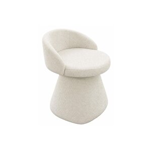 Mi̇ra Modern Puf, Beyaz