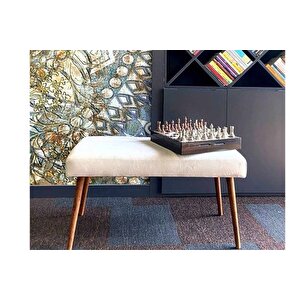 Tubi̇home  Bench, Krem