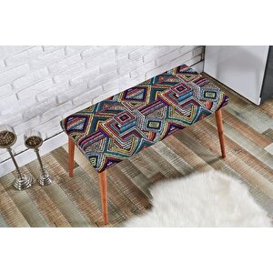 Etni̇k Desenli̇ Bench, Gürgen Ayak