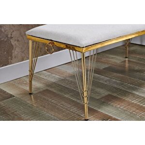 Meli̇sa Bench, Metal Ayak