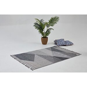 Infi̇ni̇ty Modern Maki̇ne Halisi 08, Grey Multy, 200x290 Cm