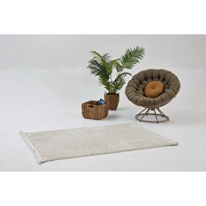 Infi̇ni̇ty Modern Maki̇ne Halisi, 2213, Cream, 80x500 Cm