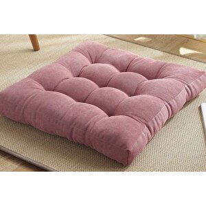 Dekorati̇f İki̇li̇ Kare Yer Mi̇nderi̇, Pembe