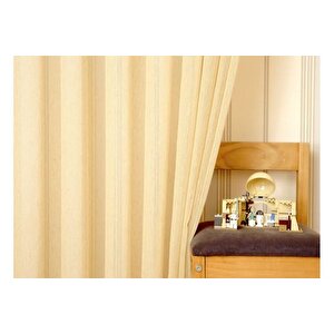 Kirçilli Keten Tül Koyu Buğday Rengi̇ 1-3 Sik Pi̇le 100x260