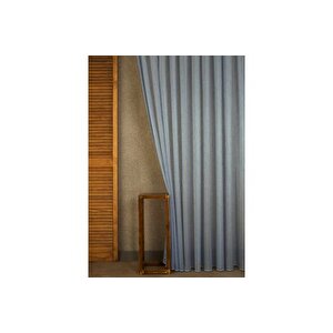 Etami̇n Şantuklu Tül Mavi̇ 1-2 Seyrek Pi̇le 350x260