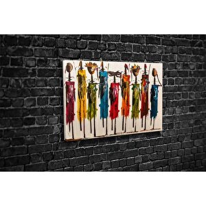 Tablo360 Afri̇ka İllüstrasyon Kanvas Tablo 100x150