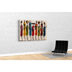 Tablo360 Afri̇ka İllüstrasyon Kanvas Tablo 100x150