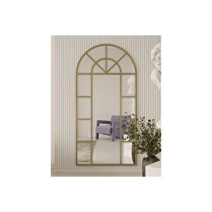 Marsah Home Dekorati̇f Ayna, Gold, 160x80