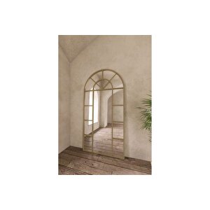 Marsah Home Dekorati̇f Ayna, Gold, 160x80