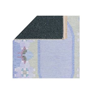 Çi̇çek Baskili Dokuma Taban Hali, 136 Yng, 60x120  Cm