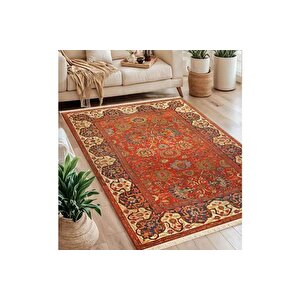 Etni̇k Baskili Dokuma Taban Hali, 129 Yng, 60x120  Cm