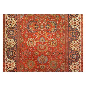 Etni̇k Baskili Dokuma Taban Hali, 129 Yng, 60x120  Cm