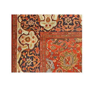 Etni̇k Baskili Dokuma Taban Hali, 129 Yng, 60x120  Cm