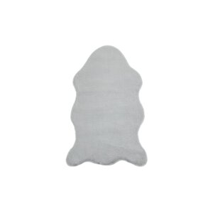Puffy Kürk Hali, Gri̇, 80x200