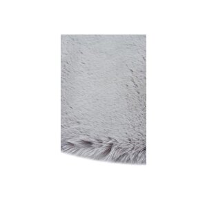 Puffy Kürk Hali, Gri̇, 80x200