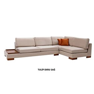 Tuli̇p Köşe Koltuk, Ekru