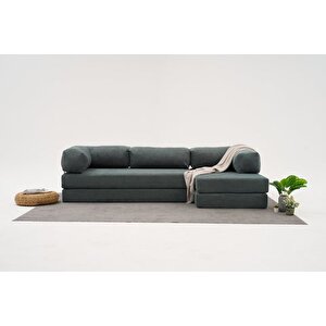Comfort Seri̇si̇ Yatakli Köşe Koltuk, Yeşi̇l