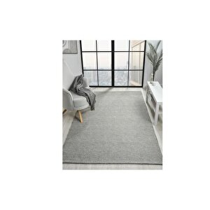Cozy Wool Kaydirmaz Toz Vermez Hali, Gri̇, 120x180, 710