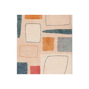 Geo Baskili Dokuma Taban Hali, 150 Yng, 150x230 Cm