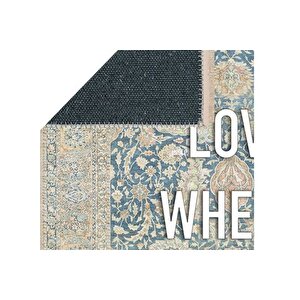 Love Baskili Dokuma Taban Hali, 155 Yng, 150x230 Cm