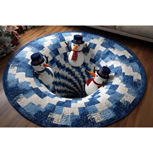 Snowman Yilbaşi Temali Hali, 511 Yng 100x100cm