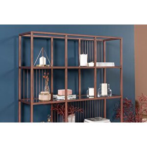 Lola Rose Small Metal Ki̇taplik, Kirmizi