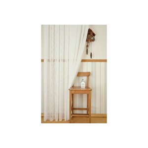 Massarelli̇ Pamuk Dokulu Tül Ekru 1-3 Sik Pi̇le 200x260