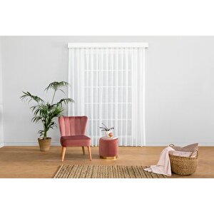 Massarelli̇ Örme Tül Ekru 1-3 Sik Pi̇le  260 Cm 400
