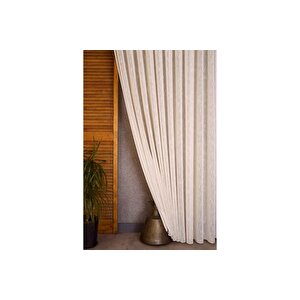 Vi̇skonlu Şantuklu Tül Şampanya 1-2 Seyrek Pi̇le 250x260