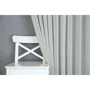 Massarelli̇ Keten Tül Gri̇ 1-2,5 Orta Sik Pi̇le 200x260
