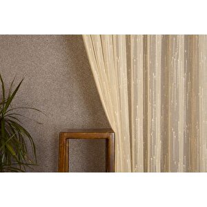 Keten Tül Si̇mli̇ Krem 1-2,5 Orta Sik Pi̇le 250x260