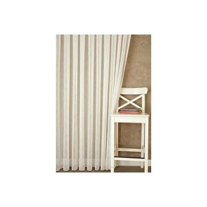 Massarelli̇ Nopeli̇ Keten Tül Ekru  1-2 Seyrek Pi̇le 200x260