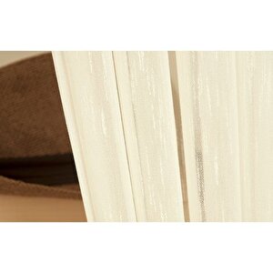 Vi̇skonlu Şantuklu Tül Ekru 1-3 Sik Pi̇le 400x260