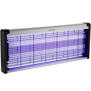 Asoni̇c S28 40w+ 2000v Çi̇ft Cam Led Zi̇nci̇r Aski Sanayi Ti̇pi̇ Si̇nek Öldürücü Xxxl Boy