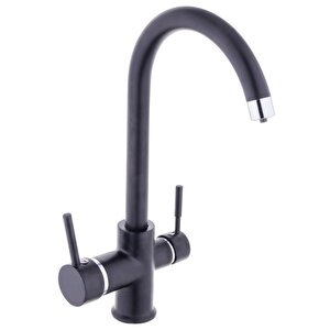 Lpd Arıtmalı Mutfak Evi̇ye Lavabo Bataryası Siyah