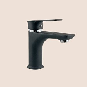 Vogue Yüksek Lavabo Bataryası Siyah 0526 Mat Siyah