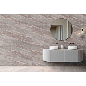 600x1200 Varna Kahve Tam Parlak Rek. K:8 - 1 Kutu 1.44 M2